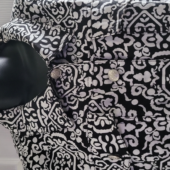 St. Tropez West women's jacket multicolor size 2X - Picture 4 of 9